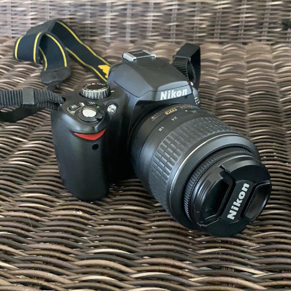 Nikon D60 camera.